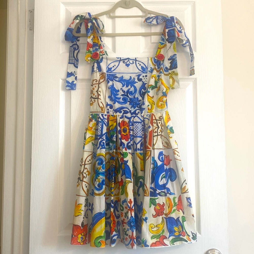 Positano Majolica Dress - Small